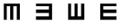 de E-vormen met de pootjes in de 4 verschillende richtingen: naar onderen, naar links, naar boven, naar rechts